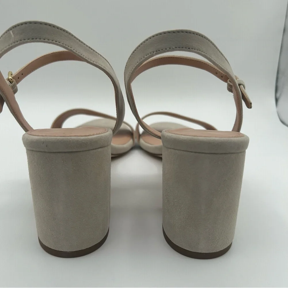 New Womens Cole Haan Josie Block Heels (65mm) heeled Mortar Suede size 11 B